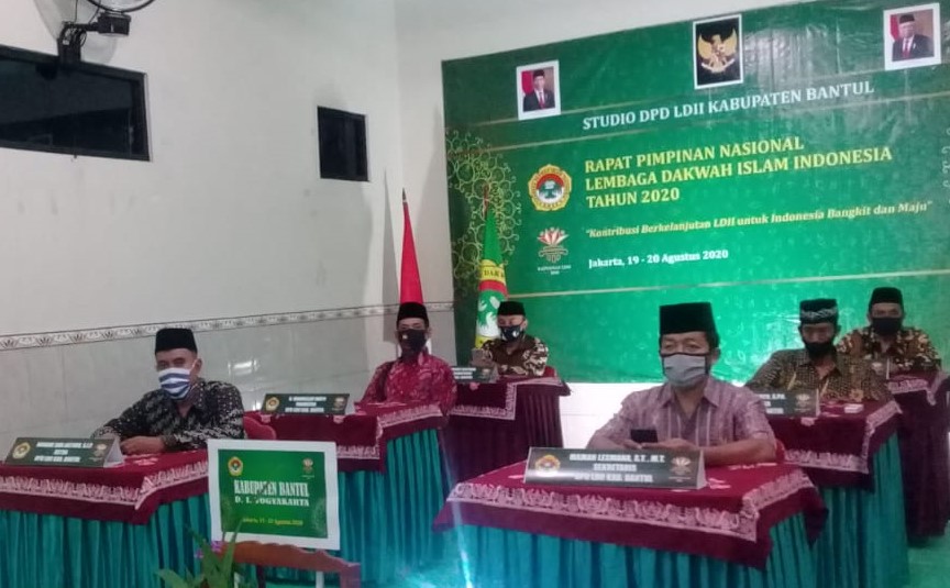 Studio Bantul di Gedung DPD LDII pada Rapat Pimpinan Nasional (Rapimnas) Dewan Pimpinan Pusat Lembaga Dakwah Islam Indonesia (DPP LDII)