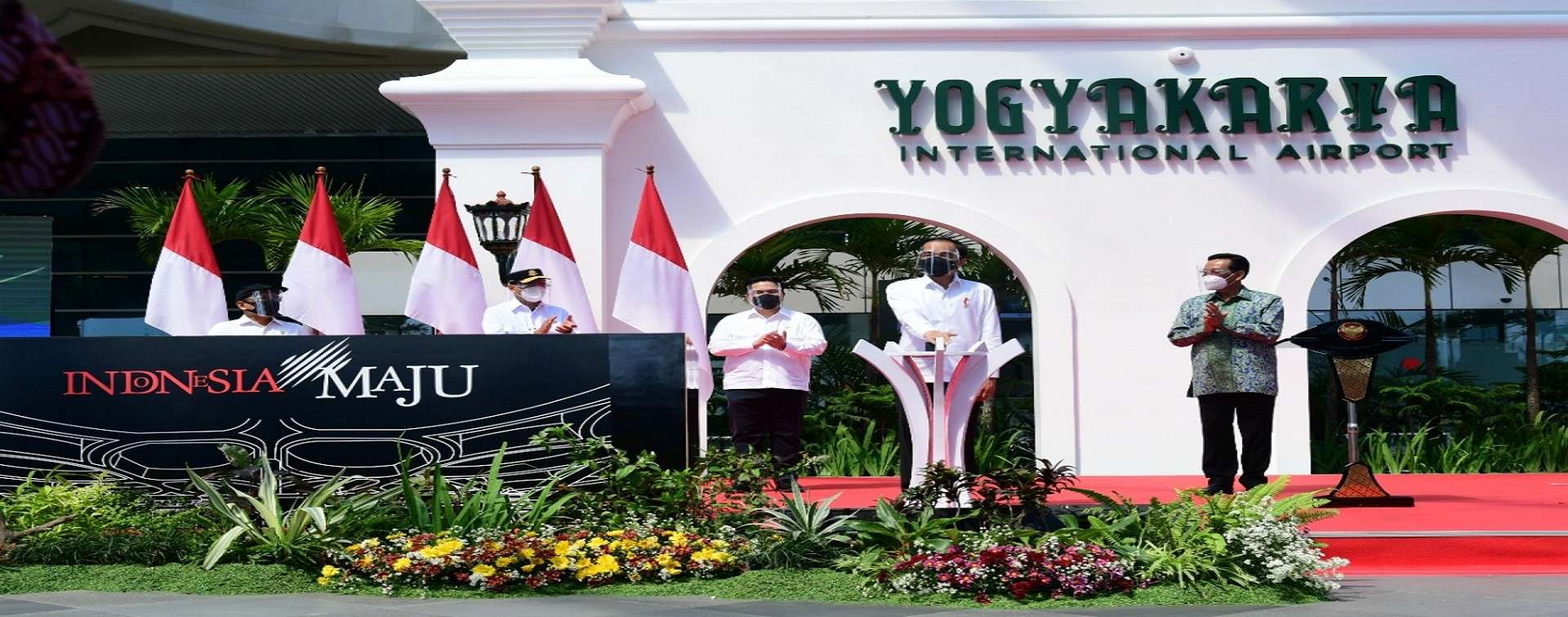 Peresmian YIA oleh Jokowi