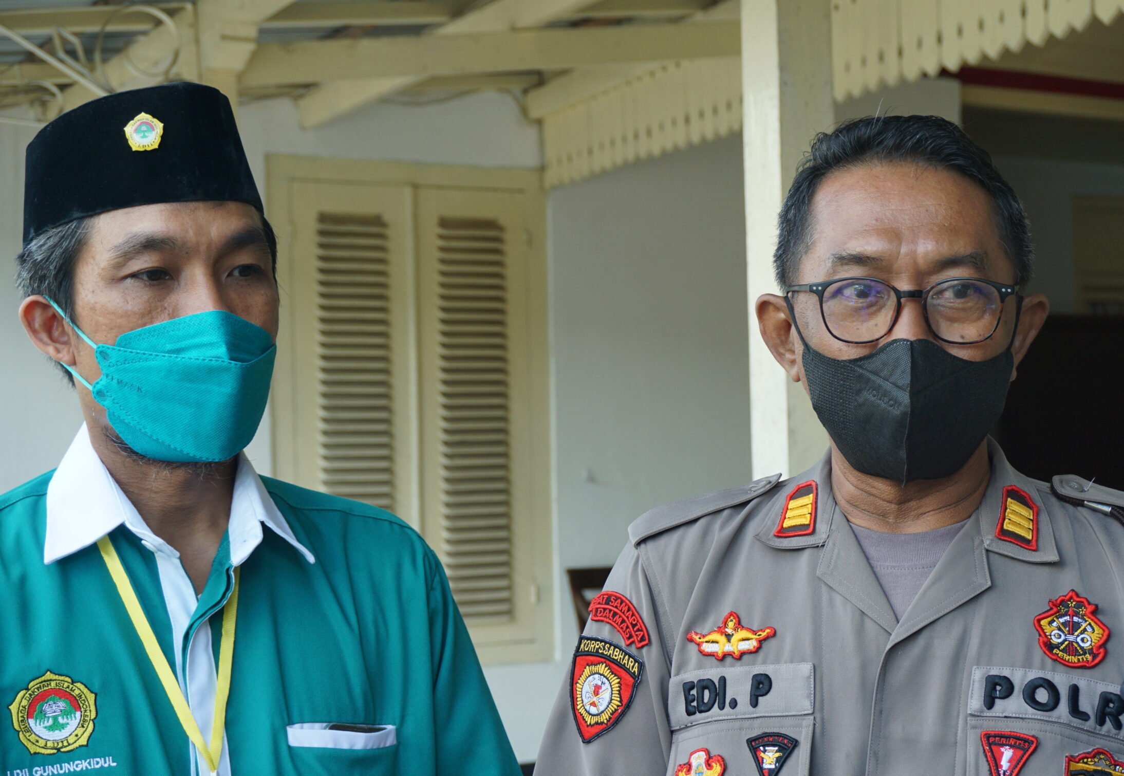Kapolsek Wonosari Bersama DPW LDII DIY