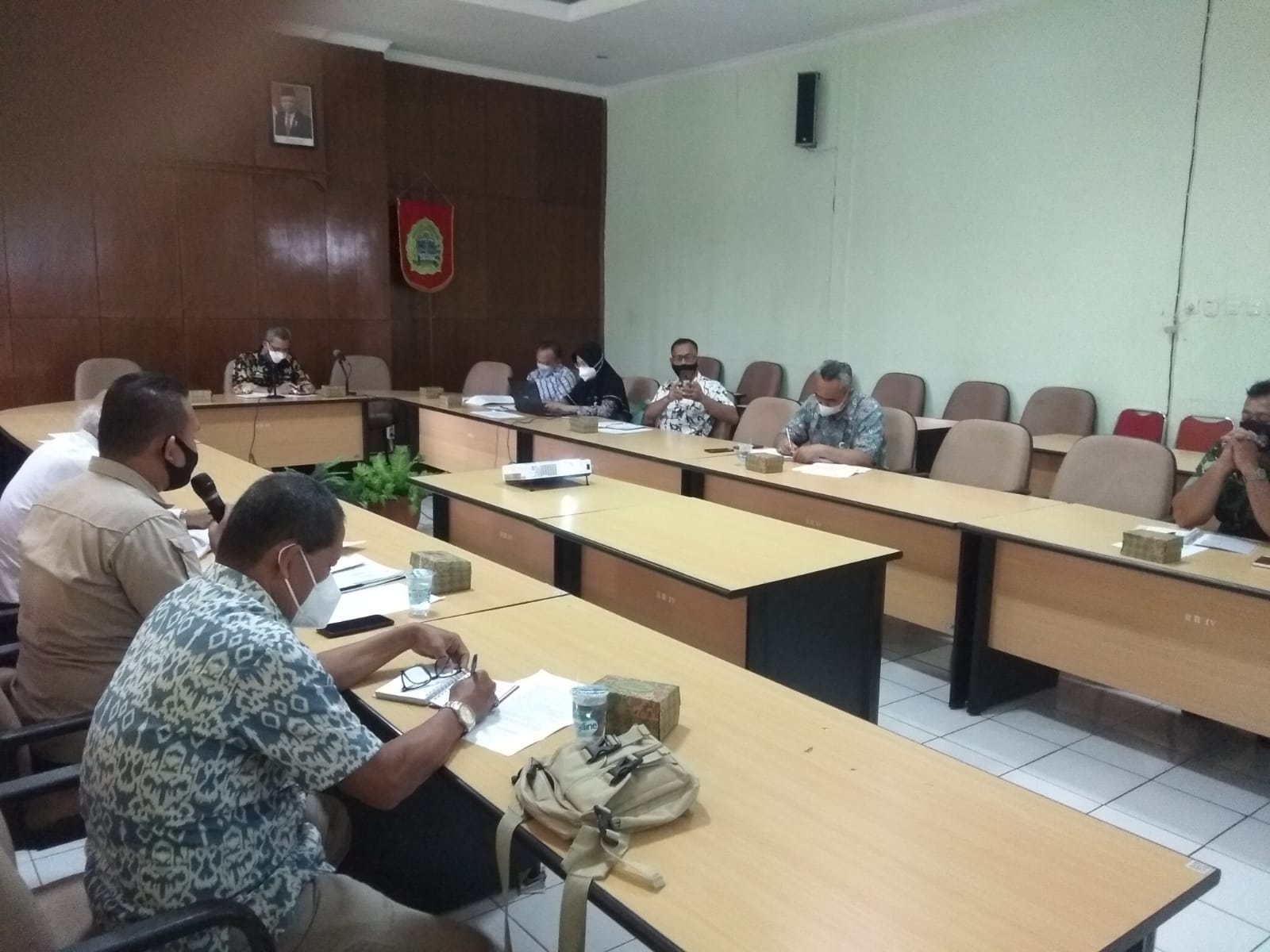 DPD LDII Gunungkidul dengan Satgas Covid-19