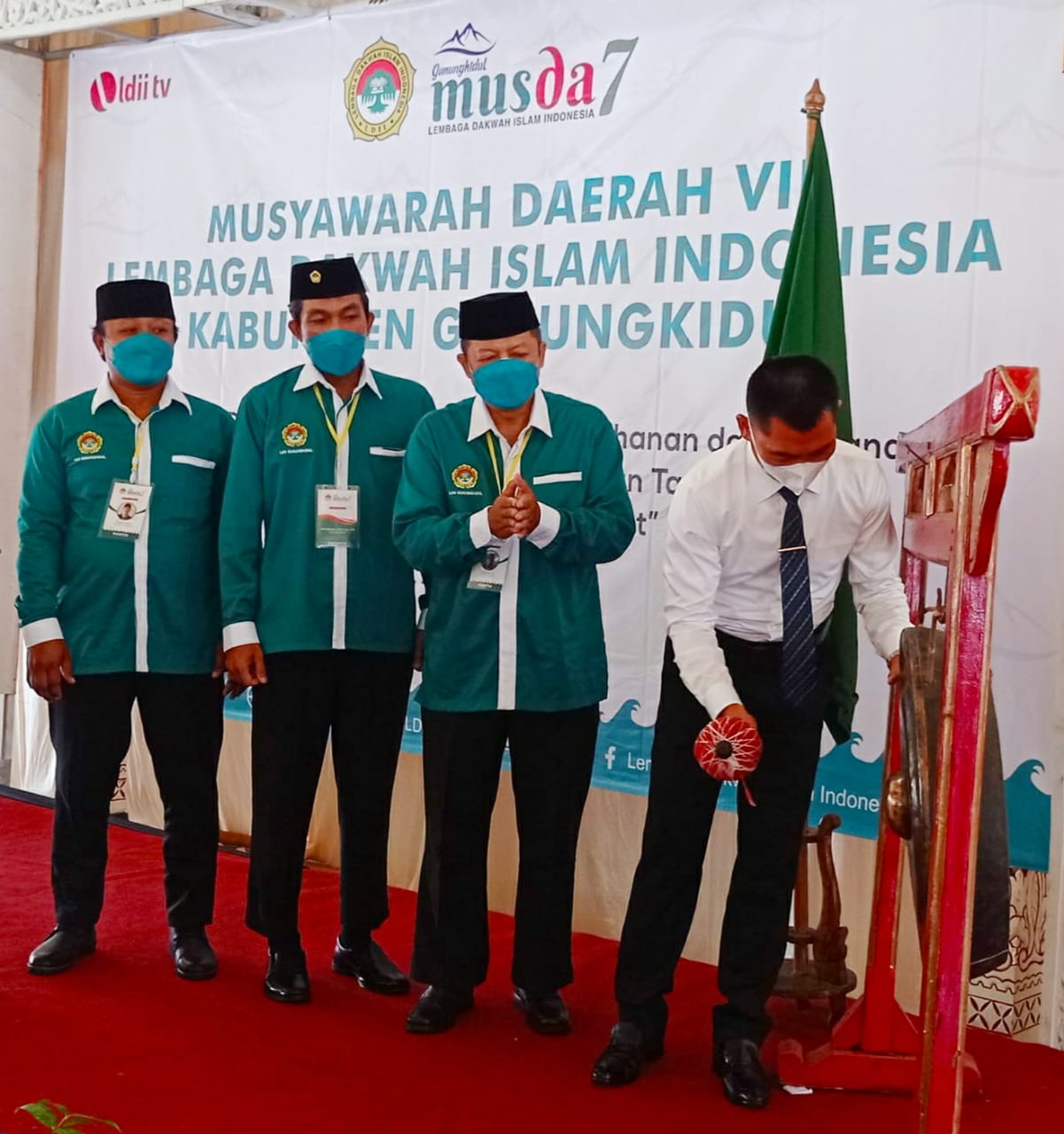 Bupati Gunungkidul Secara Resmi Buka Musda VII LDII Gunungkidul