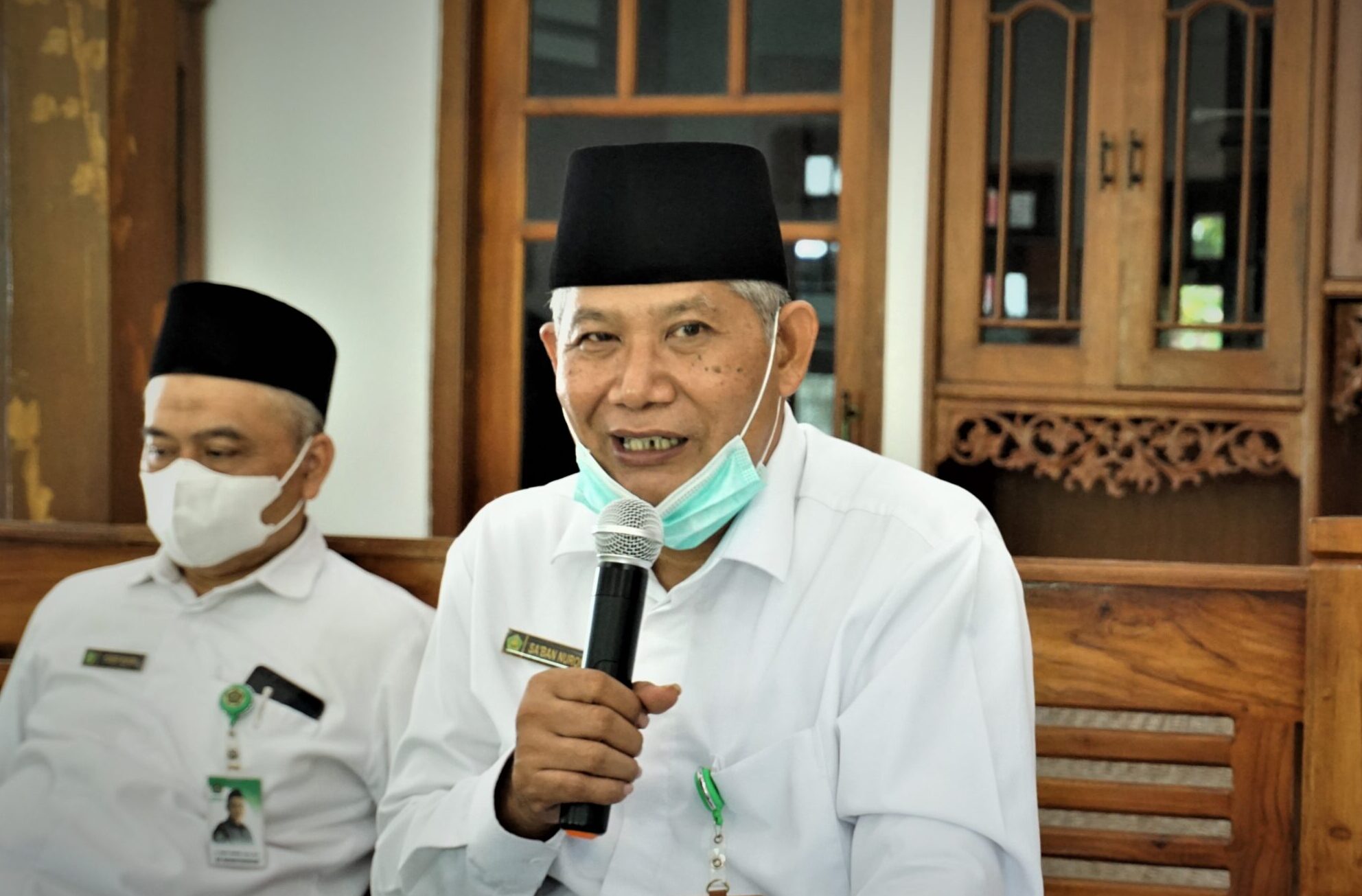 Drs. H. Sa'ban Nuroni, MA dalam Kunjungan Silaturahmi ke DPD LDII Gunungkidul