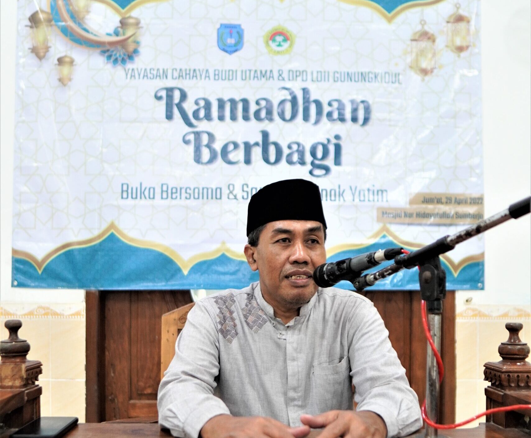 Wahono Budi Rustanto, Ketua DPD LDII Gunungkidul Mengisi Ceramah