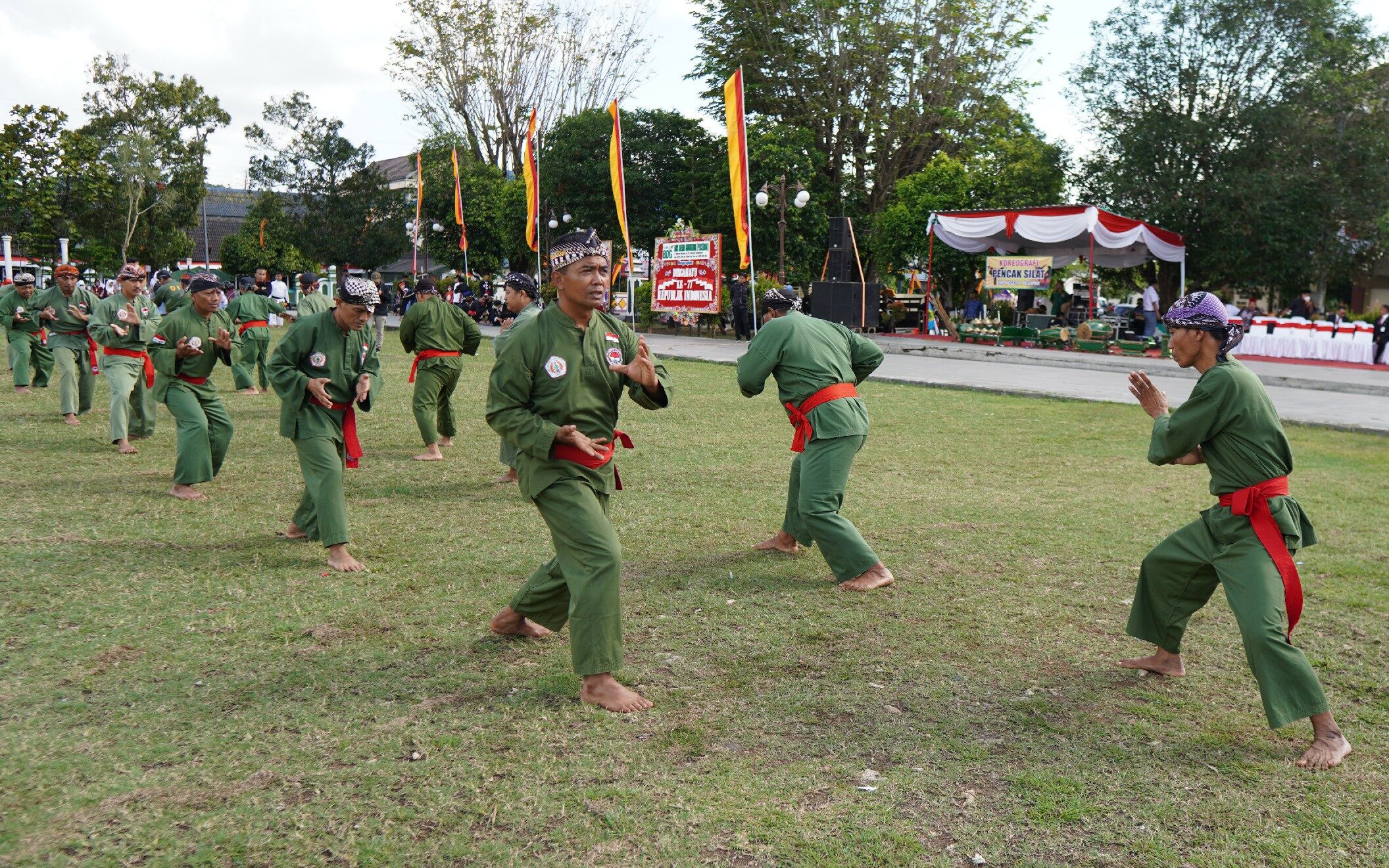 Penampilan Seni Tepak 3 Persinas ASAD