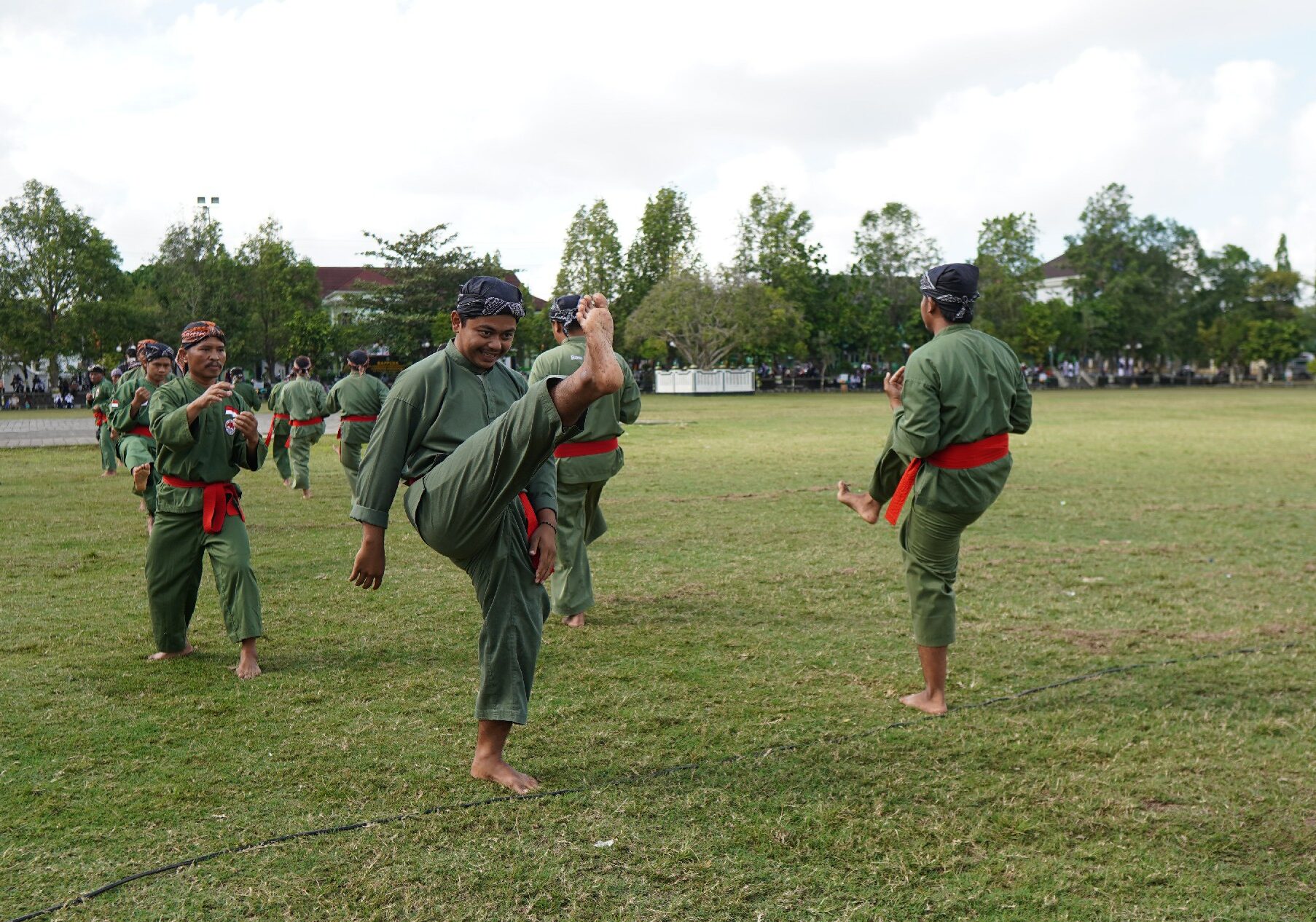 Penampilan Seni Tepak 2 oleh Persinas ASAD