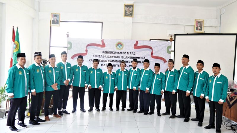 Pengukuhan Pengurus PC PAC LDII Kapanewon Karangmojo dan Ponjong