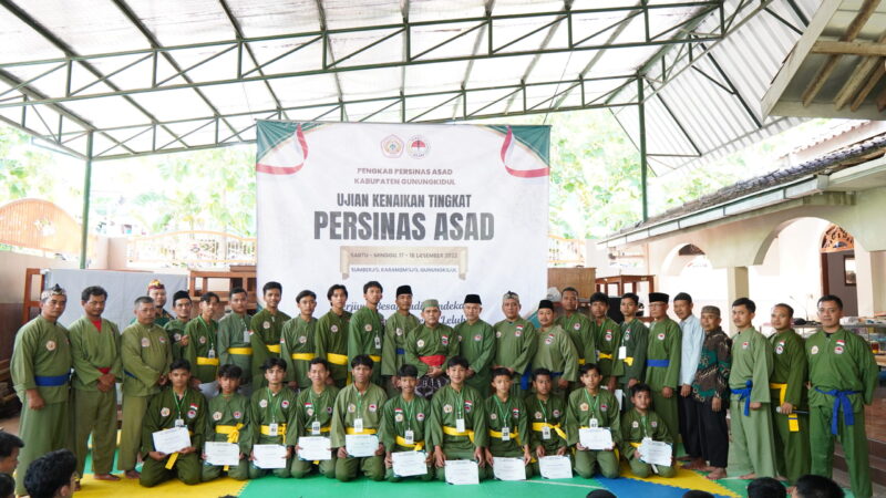 Peserta UKT Persinas ASAD Kabupaten Gunungkidul