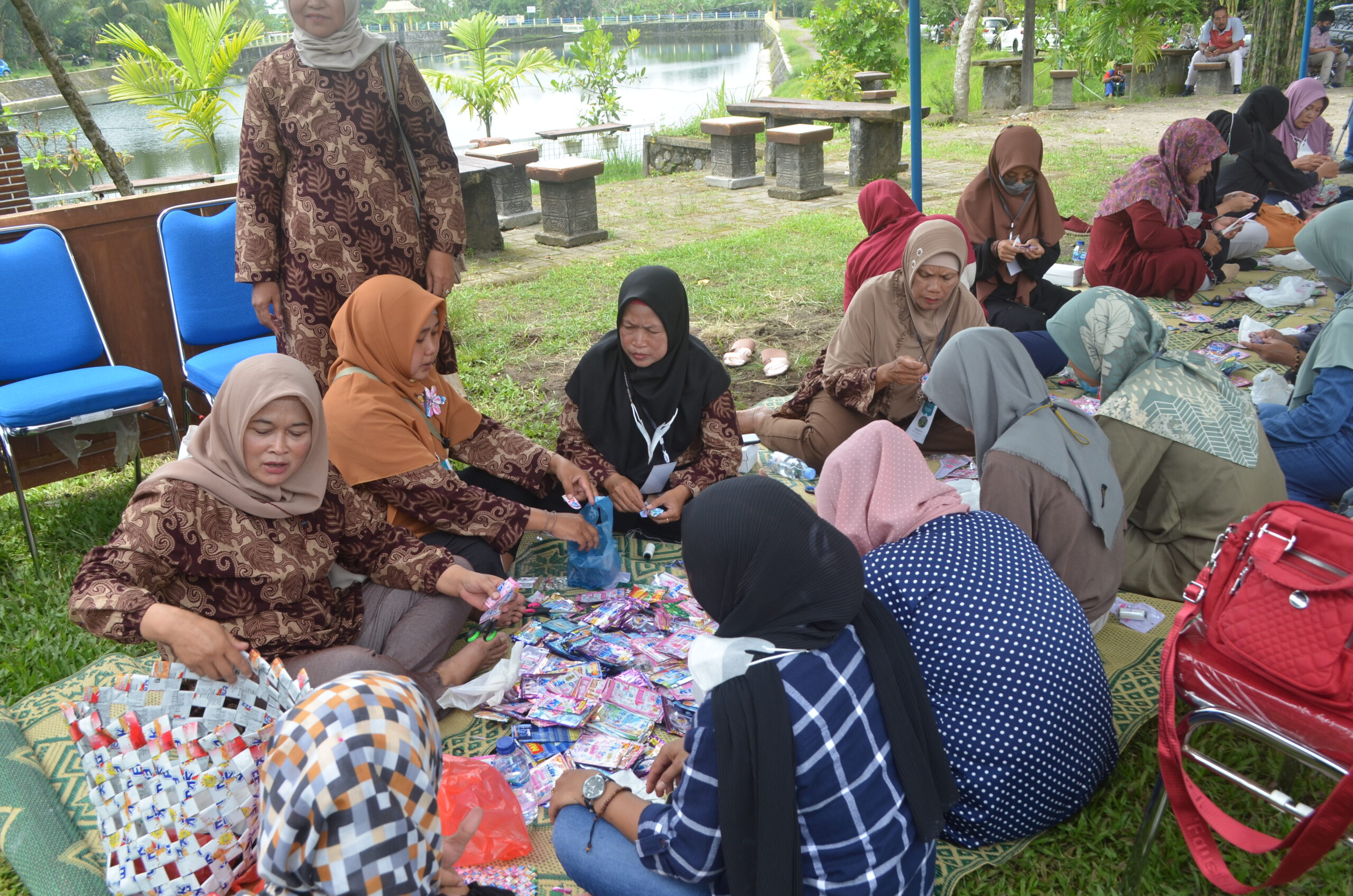 Pengolahan sampah kampung proklim