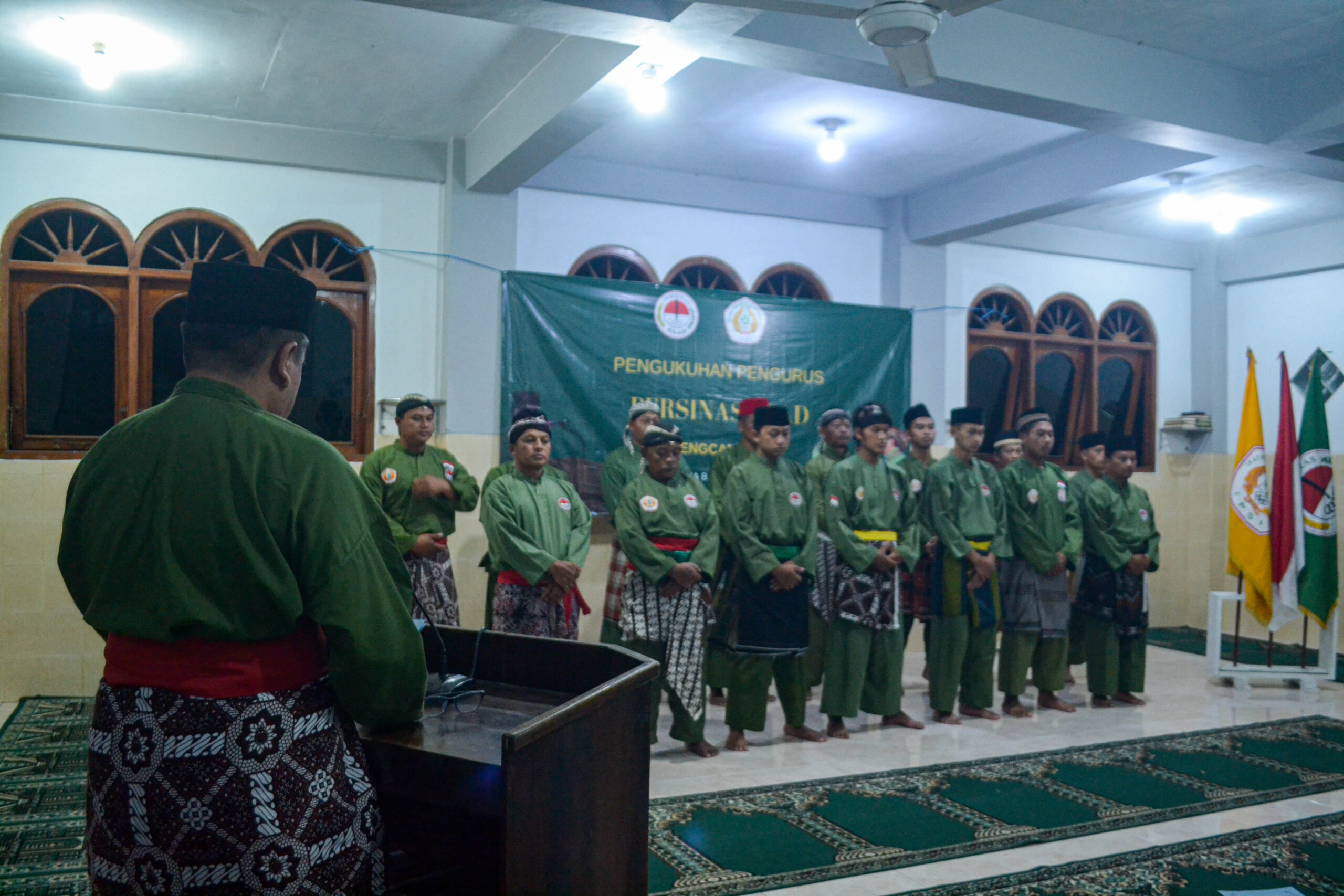 Pengukuhan ASAD pengcam Turi 