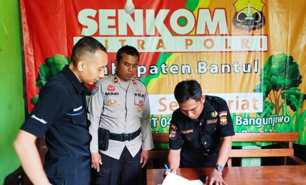 Kasatbinmas Polres Bantul Tingkatkan Sinergitas dengan SENKOM Bantul