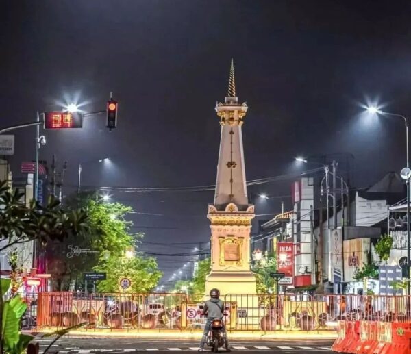 Wisata Jogja, Tugu Jogja yang Ikonik (IG: @wisatamalioboro)