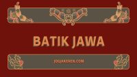 Batik Jawa