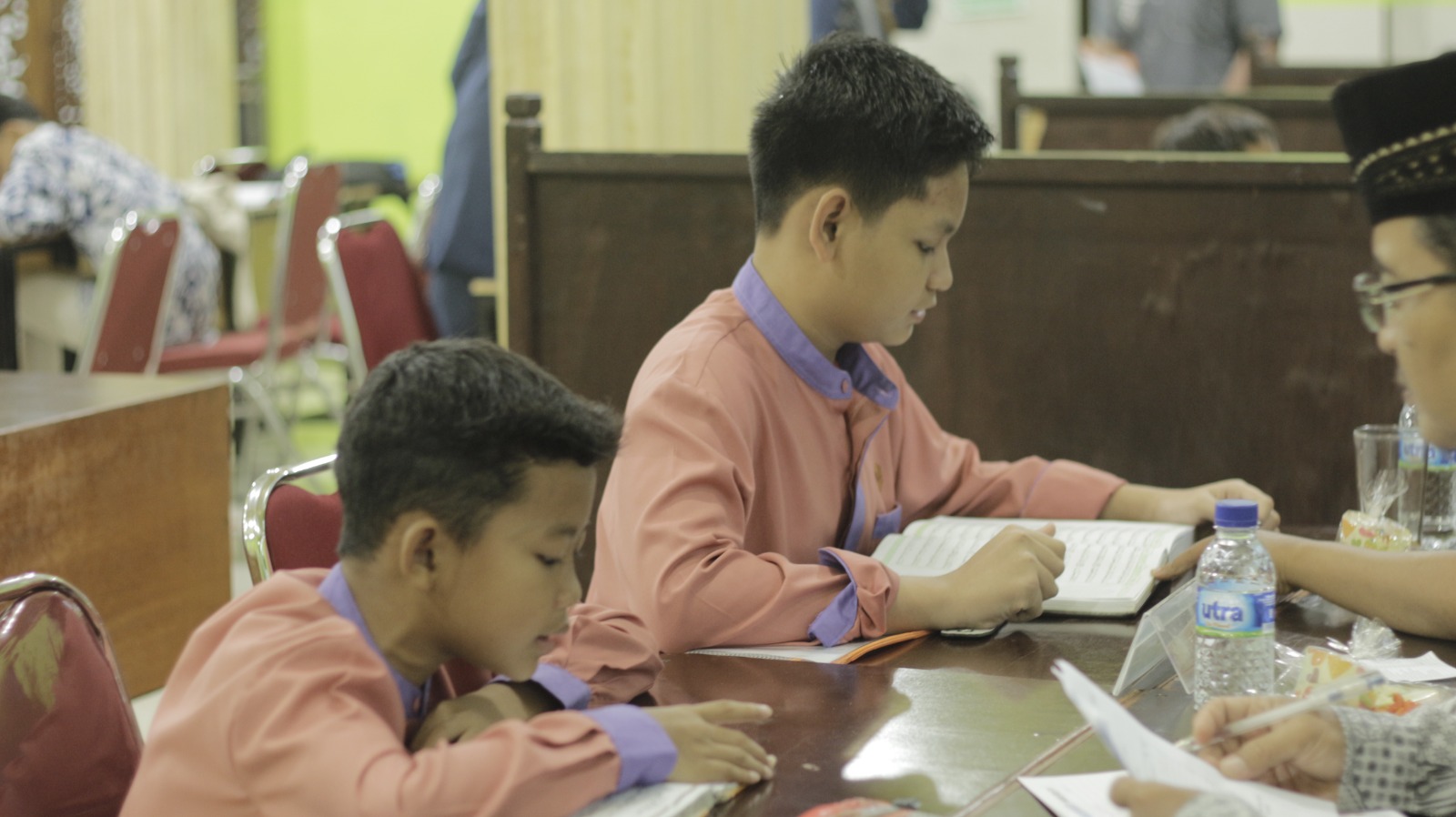 Proses berlangsungnya kegiatan munaqosyah