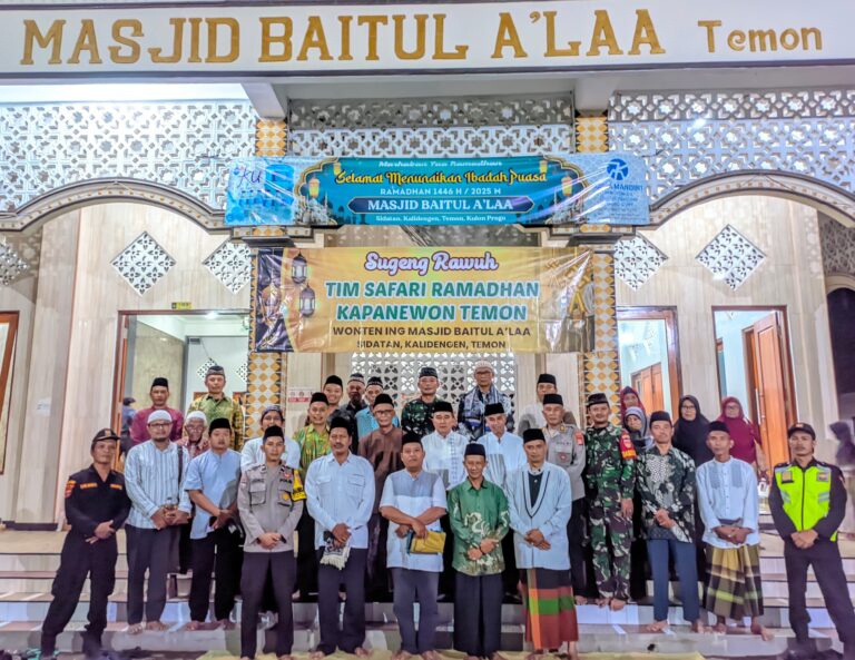 Kegiatan Safari Ramadhan Kapanewon Temon di Masjid Baitul A’laa