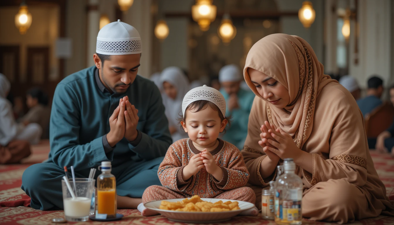 mengajarkan anak puasa