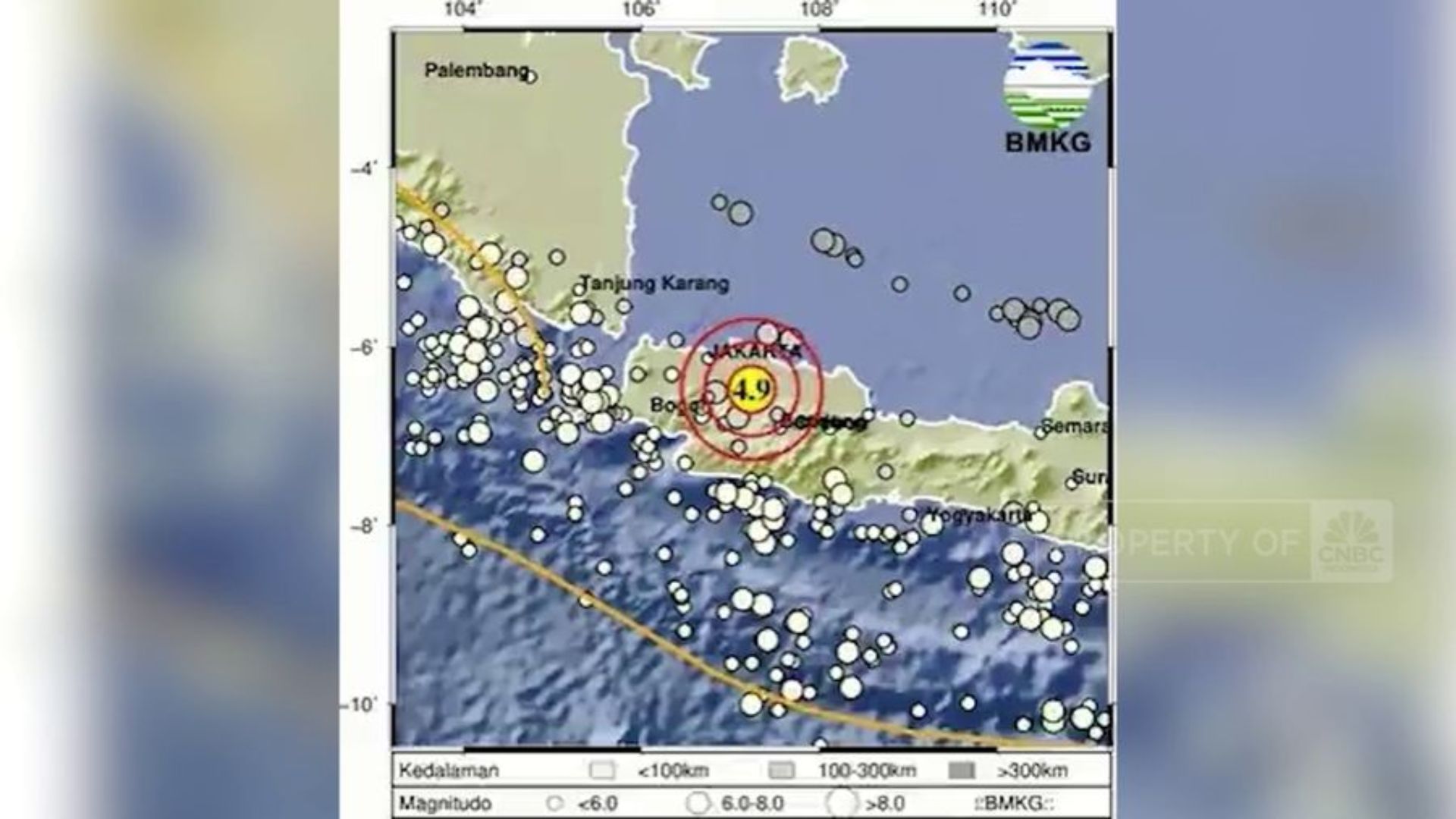 Sesar Baribis penyebab Gempa Bekasi