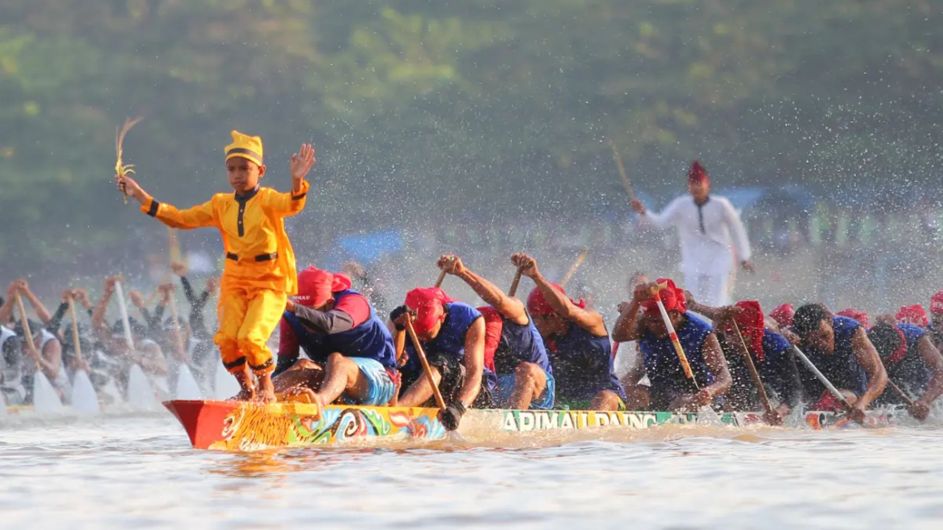 Wapres Gibran Buka Festival Pacu Jalur