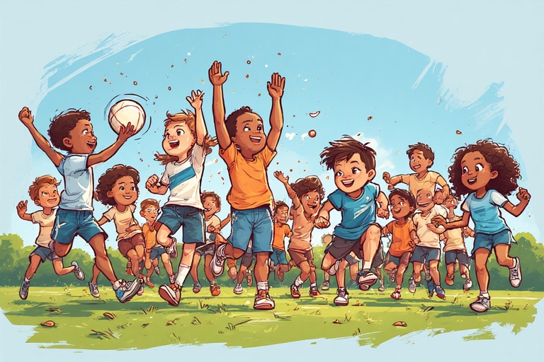 Estafet Bola: Permainan Seru untuk Perkuat Karakter dan Kerjasama Anak
