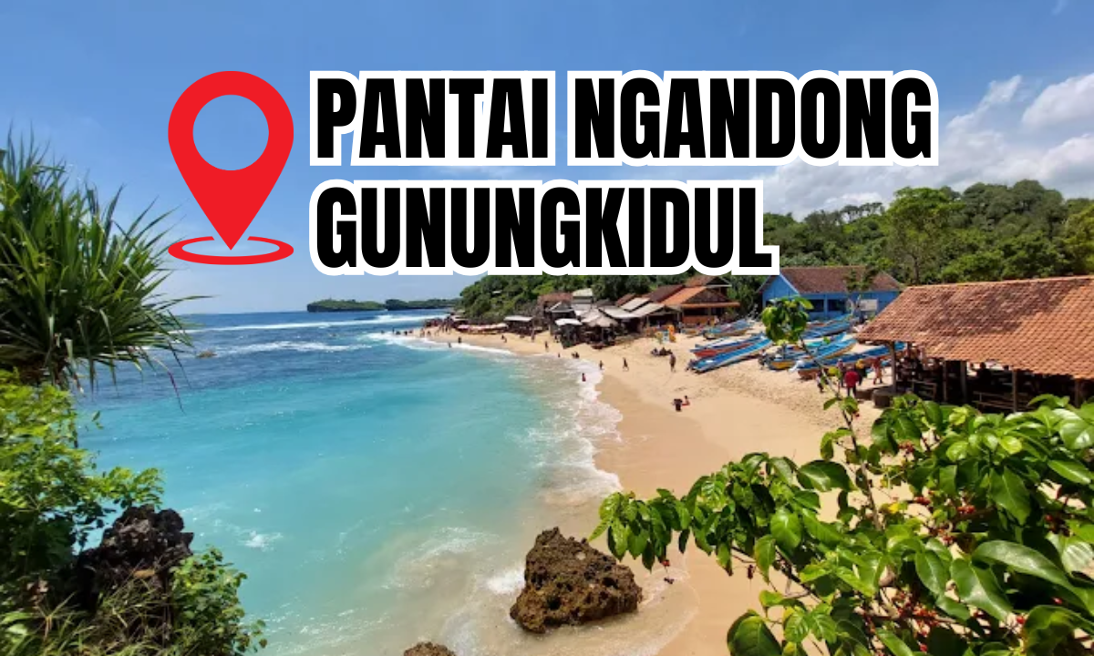 Pantai Ngandong Gunungkidul yang Bikin Ga Mau Pulang!