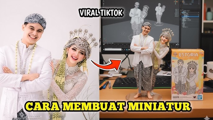Viral Edit Foto AI Miniatur Diri dan Pasangan Serta Waspadai 5 Bahaya Ini!.